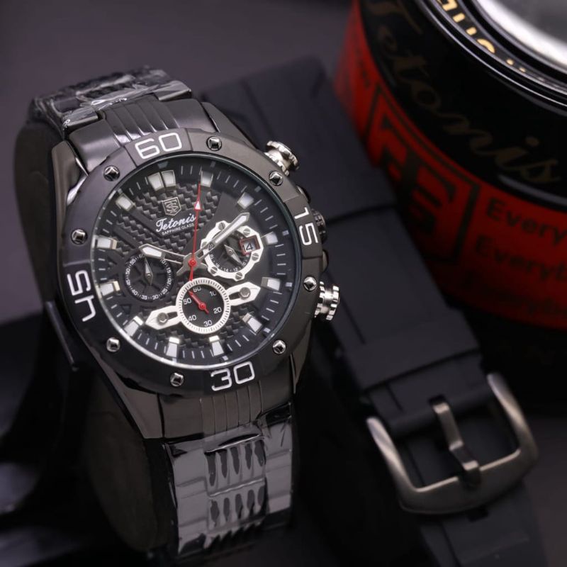 Jam Tangan Tetonis TS5005 / Tetonis 5005 Chrono Plus Tali