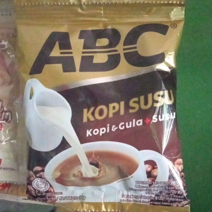 

ABC Kopi susu sachet