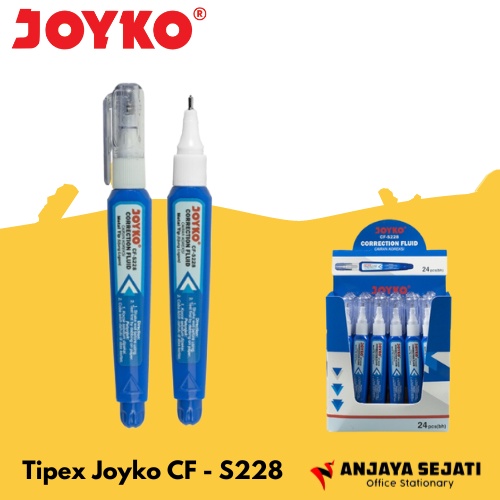 

Tipex Joyko Botol CF-S228 | Tipex Cair | Perpak (24pcs)