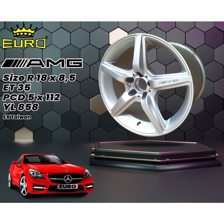 velg mobil Rep. AMG R18x8,5 ET 35 utk Mercedes W204, W212, [ 1 PCS ]