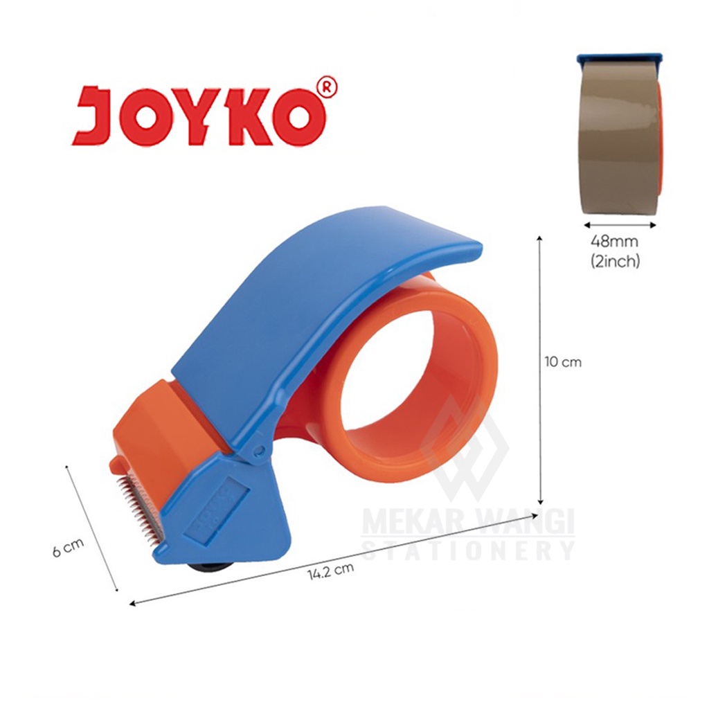 

JOYKO Tape Cutter TD-2 / Tempat Isolasi Dispenser Lakban Perekat 48 mm 2" inch TD2
