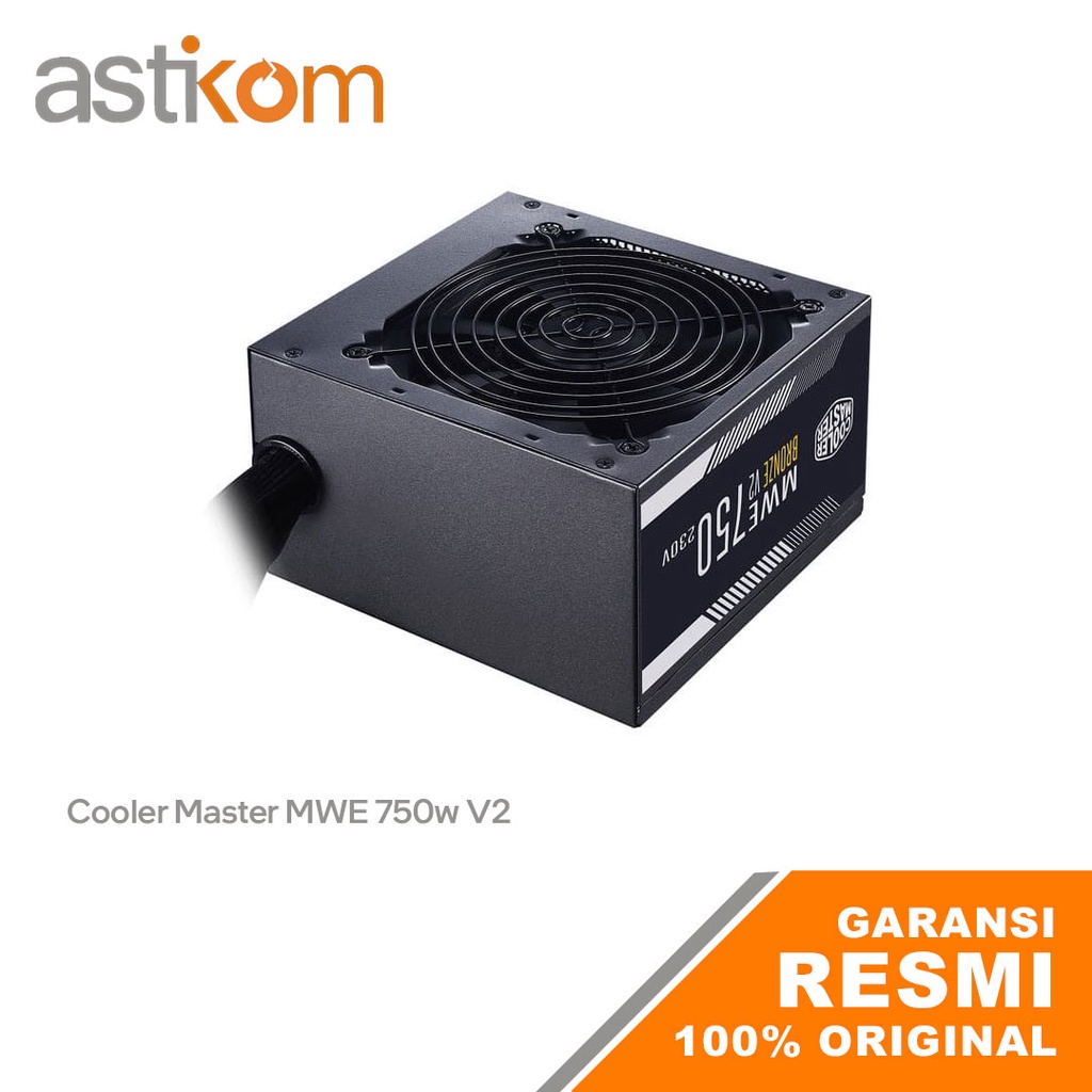 Power Supply Cooler Master MWE 750W Bronze V2 | By Astikom