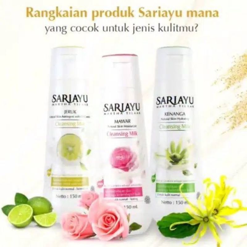 Sariayu Cleansing Milk 150ml