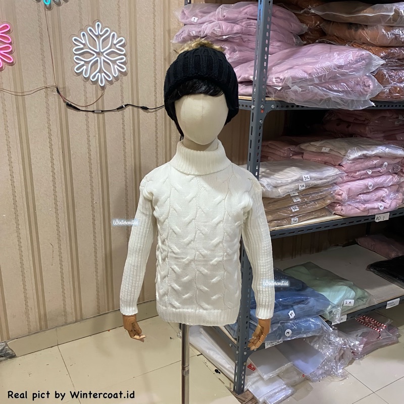 Kids sweater winter jolly atasan musim dingin anak import hangat cowok cewek rajut