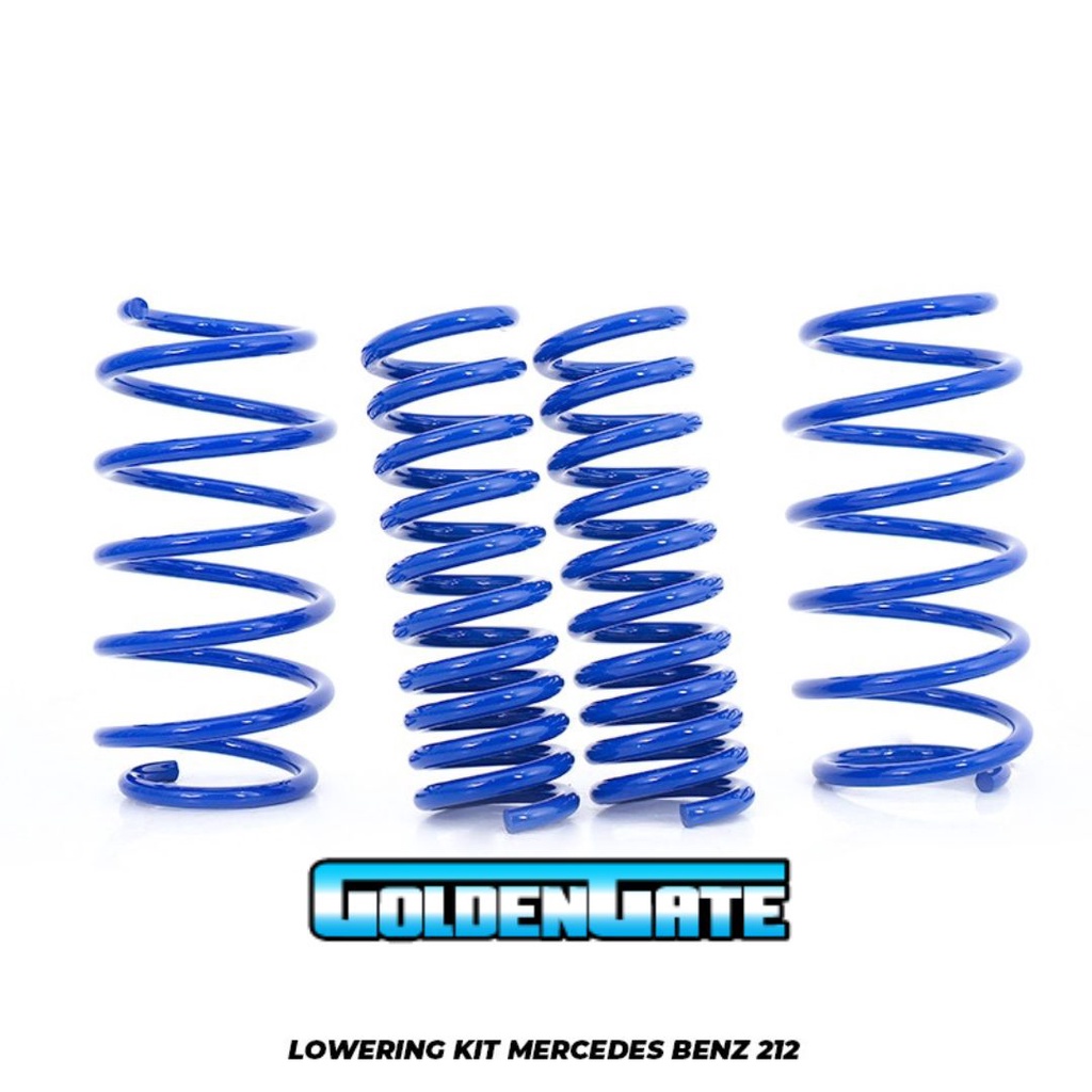 Lowering kit mobil / Per ceper type HSR Wheel buat Mercy 212 warna biru murah Free pasang