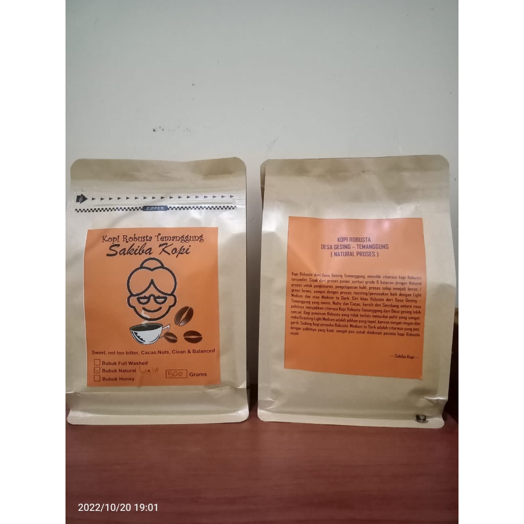 

kopi robusta asli temanggung sakiba kopi (kopi bubuk)