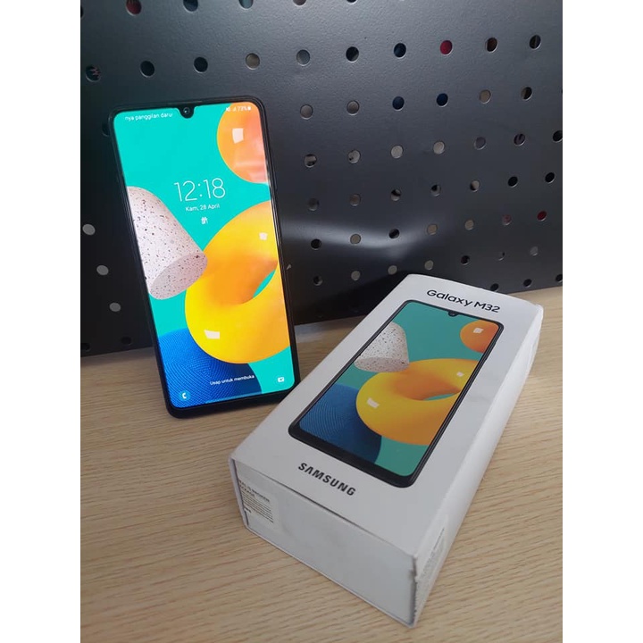 SAMSUNG Galaxy M32 6GB/128GB 8GB/128GB SECOND FULLSET ORIGINAL ISTIMEWA