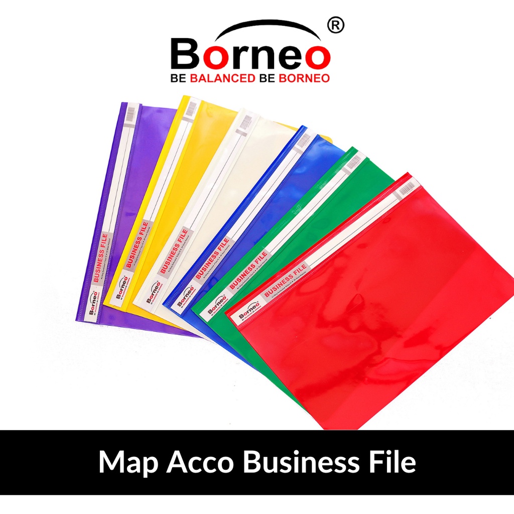 

12 PCS - Borneo Map Acco