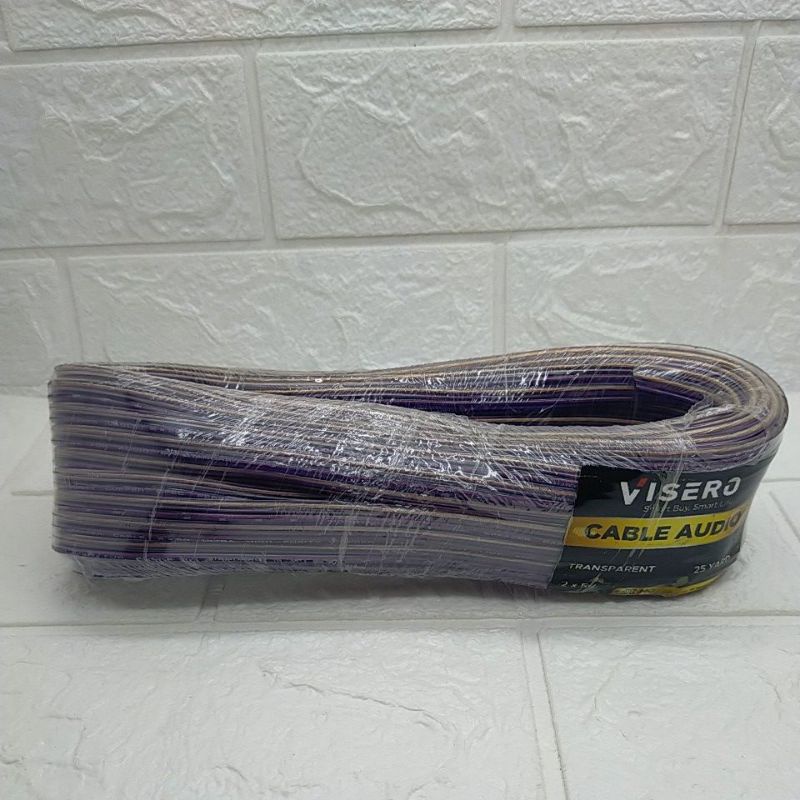 Kabel monster transparan 2x50 Visero, 1 roll