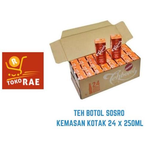 

TRCG1s6R--Teh Botol Kotak Sosro 250ML 1 dus isi 24