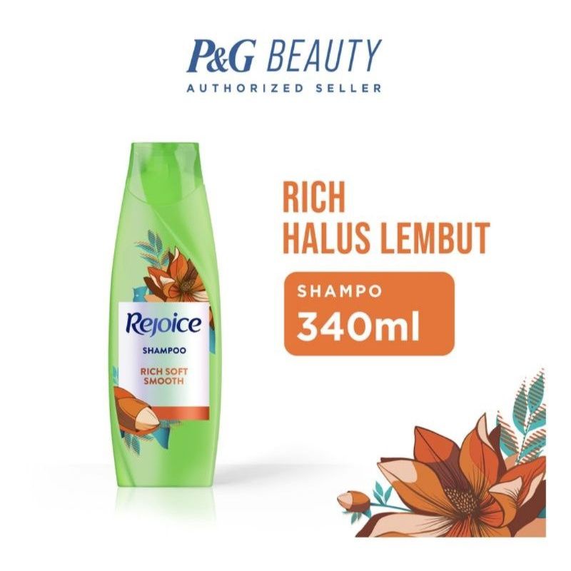 Jual Rejoice Shampoo Rich Halus Lembut 340 Ml Shopee Indonesia 5958