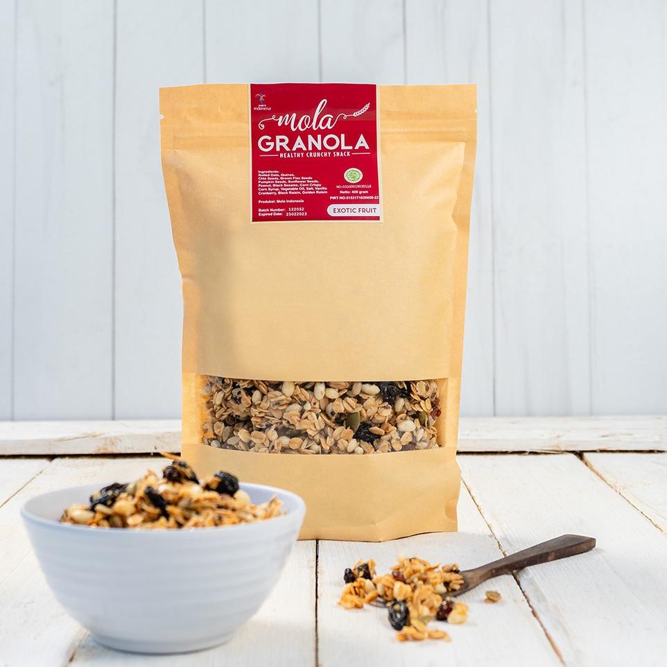 

Codeg5G0s--Cemilan Sehat Mola Granola 400 Gram