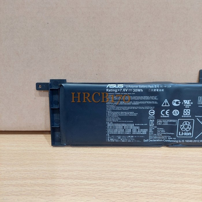 BATERAI LAPTOP B21N1329 FOR ASUS X553 X553M X553MA X553S X553SA -HRCB