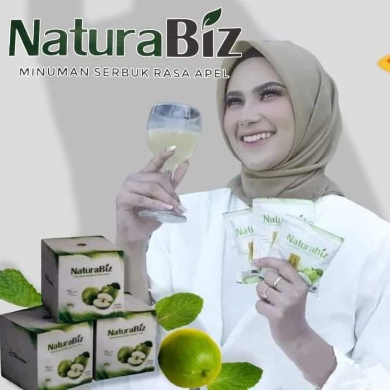 

naturabiz minuman serbuk apel