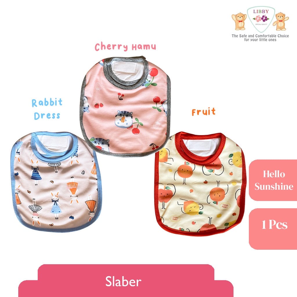 Libby Slaber / Celemek Bayi - Hello Sunshine Series (isi 3 Pcs)