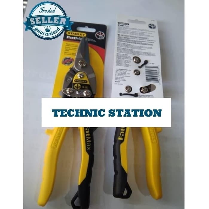 

Sale Gunting Baja Ringan 10" Stanley Lurus/Gunting Holo Plat Seng Trendi