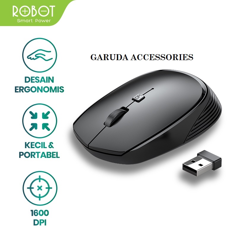 Mouse Wireless Robot M205