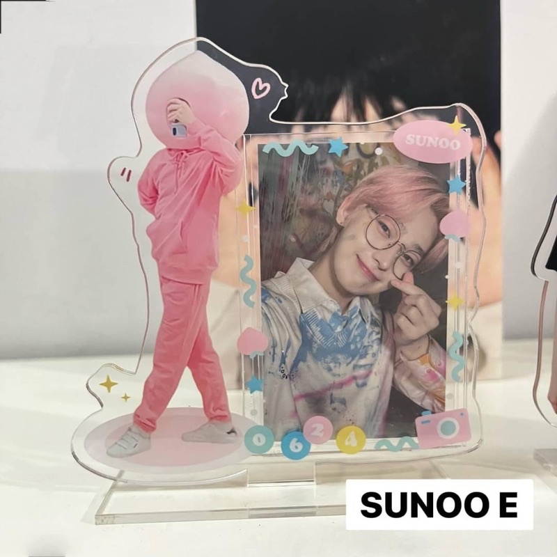 READY ACRYLIC STANDEE PHOTOCARD ENHYPEN SUNOO FROM SUNOO BAR CHINA OFFICIAL