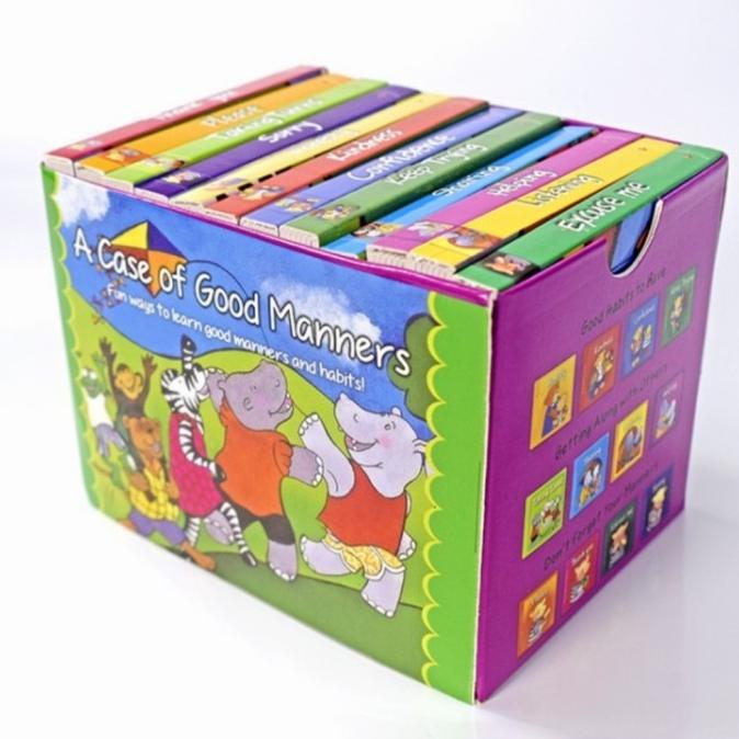 

Promo Sale - A Case Of Good Manners 12 Books For Kids