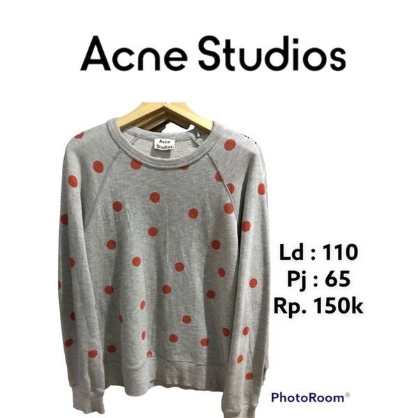 crewneck acne studios