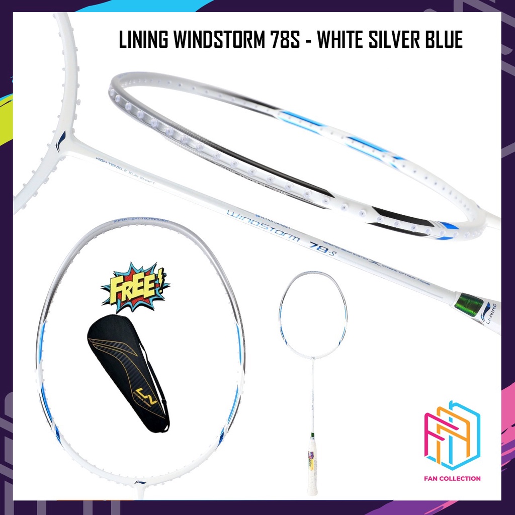 LINING WINDSTORM 78 S RAKET BADMINTON ORIGINAL