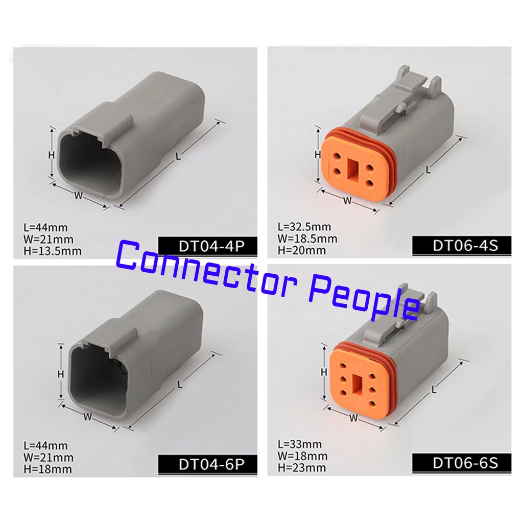 Soket 2 - 12 pin Deutsch connector 2 - 12 kit Deutsch