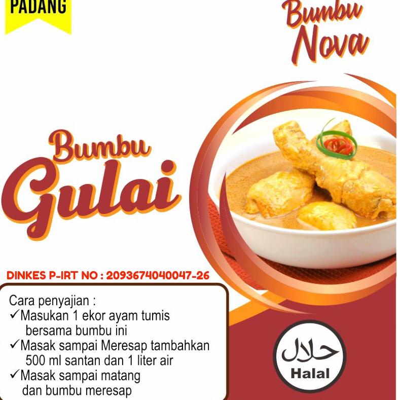 

CSQq7Q1--Bumbu Gulai untuk 1 kg daging/ ayam
