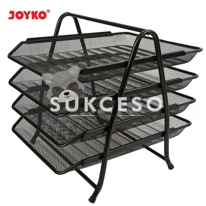 

Joyko Document Tray DT-31 Document Tray / Rak Dokumen Surat 4 Tier Tingkat