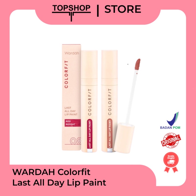 Wardah Colorfit Last All Day Lip Paint