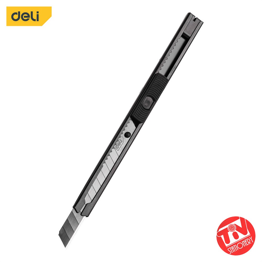 

Cutter Deli DL007 Kecil (9mm) Black SK5 Blade