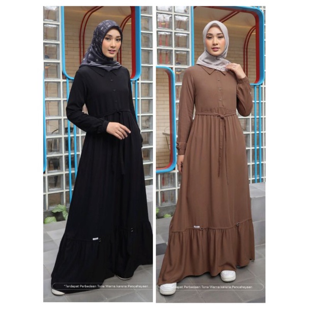 GAMIS KATUN WANITA AYUMI 355 ORIGINAL ETHICA FASHION DRESS BAJU BUSANA MUSLIM BUSUI DEWASA BAHAN COT