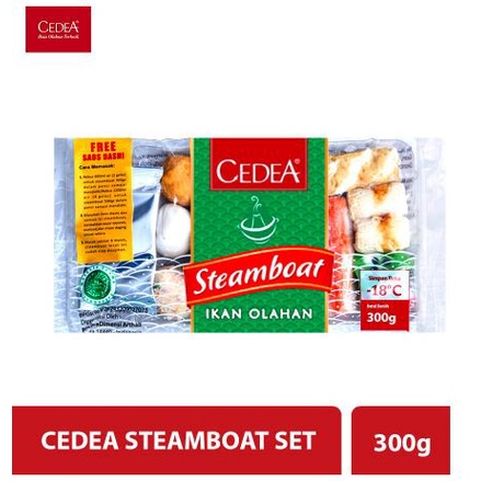 

Cedea Steamboat tomyam/ Mix Seafood Dashi Frozen 300gr