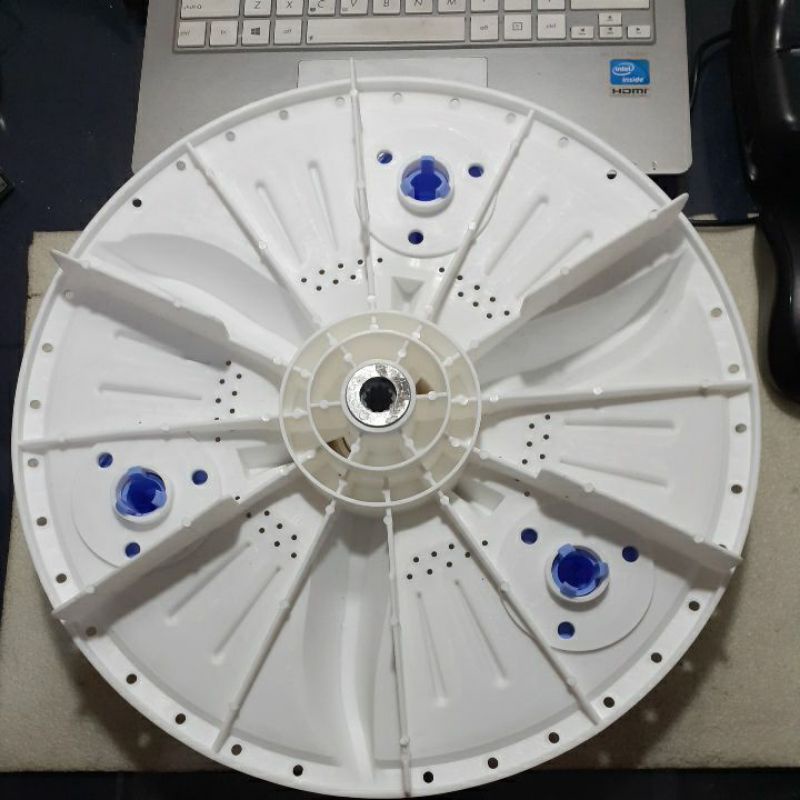 Pulsator mesin cuci LG turbo drum 1 tabung diameter 34cm as grigi 11