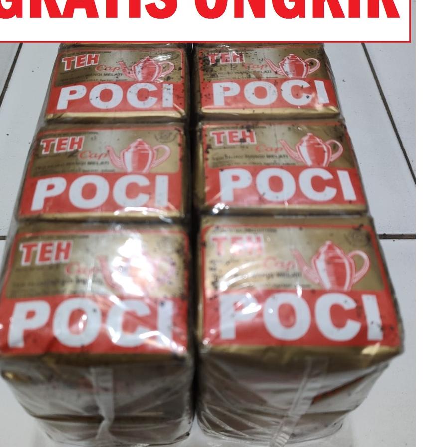 

11.11 ✨SALE✨ tpo- (10 poci gold 40gr) teh poci gold 40gr BOS isi 10pcs bubuk serbuk teh tubruk jasmine hijau melati 40 gr 