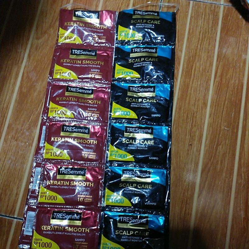 shampo Tresemme 12 sachet