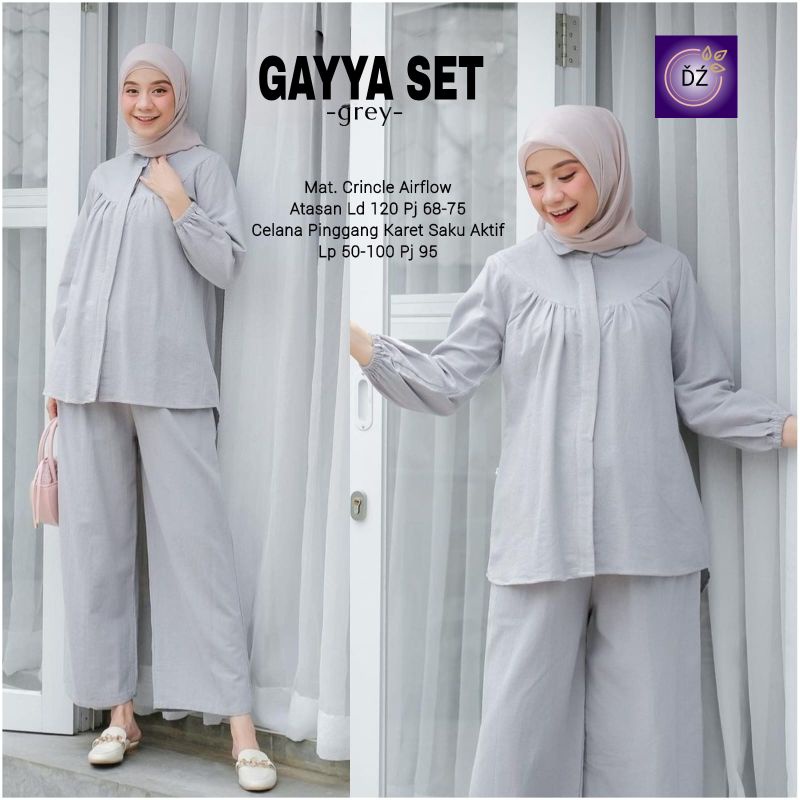 GAYYA SETELAN BAJU WANITA TERBARU