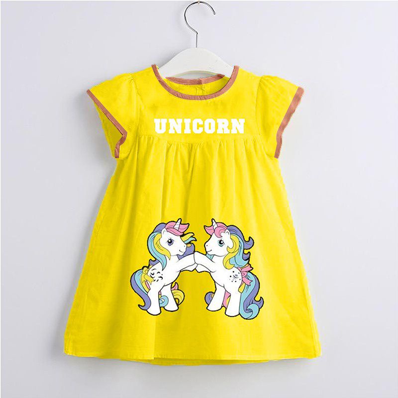 DRESS ANAK PEREMPUAN UNICORN/BAJU ANAK PEREMPUAN LUCU