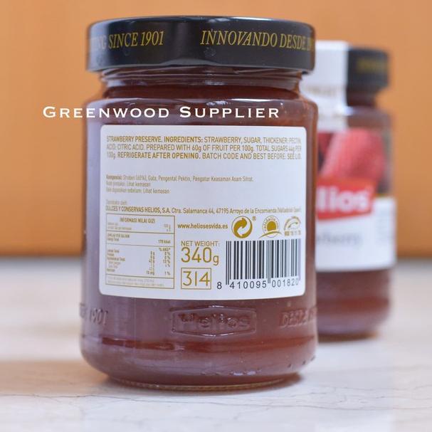 

10.10 sale Helios Selai Strawberry / Strawberry Preserve - 340G serbuuu !