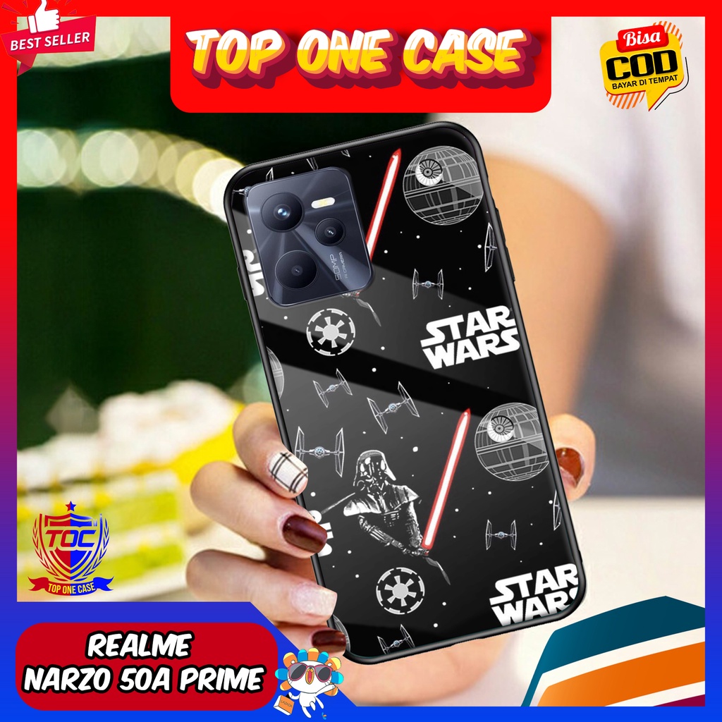 CASE REALME NARZO 50A PRIME - Casing REALME NARZO 50A PRIME Terbaru AERO STORE [ starwar ] Silikon -