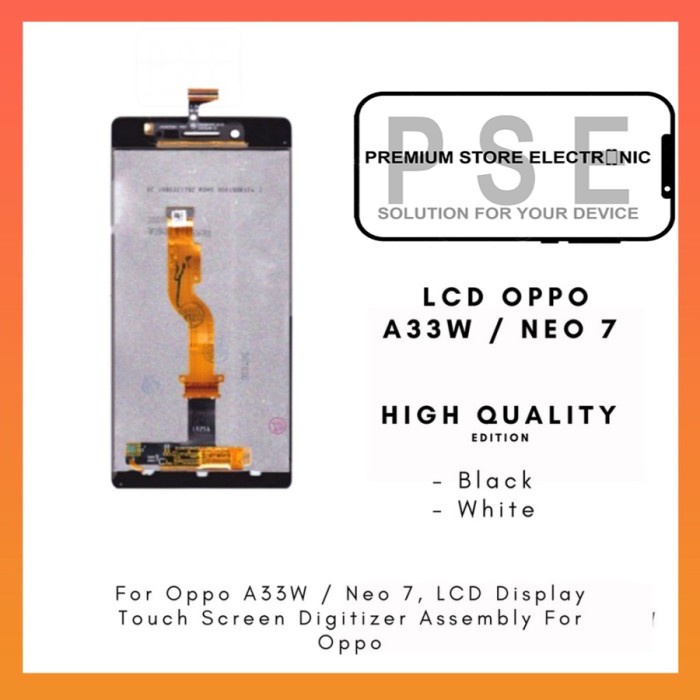 LCD Oppo A33W / LCD Neo 7 Fullset Touchscreen - Kompatibel Oppo