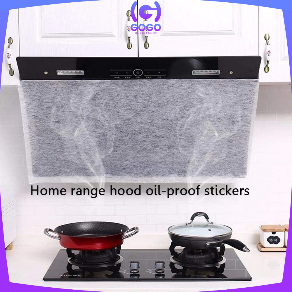 GOGO-C118 Wall Stiker Dinding Dapur Anti Minyak / Api Wallpaper Sticker Alumunium Foil Dekorasi Dapur