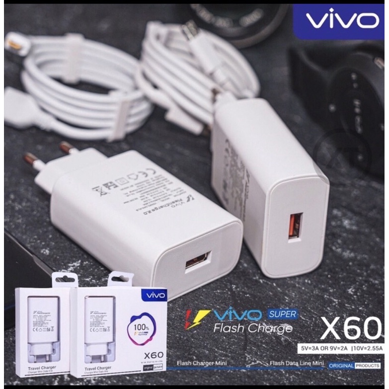 Charger Vivo X60 Doble Engin Micro / Type-c