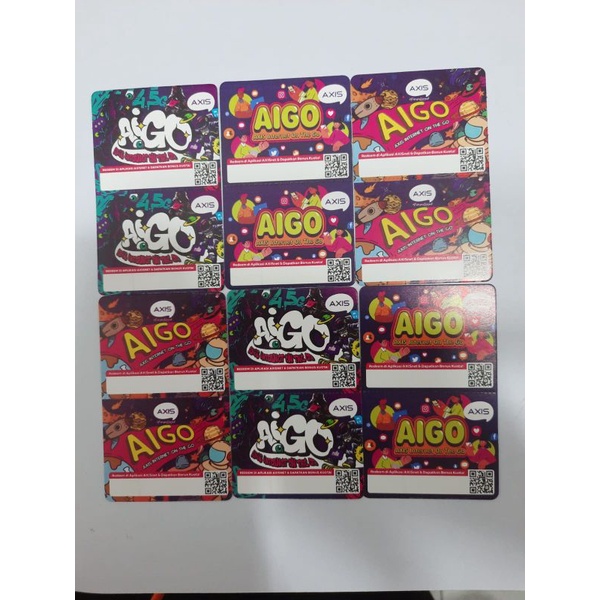 VOUCHER KOSONG AIGO AXIS