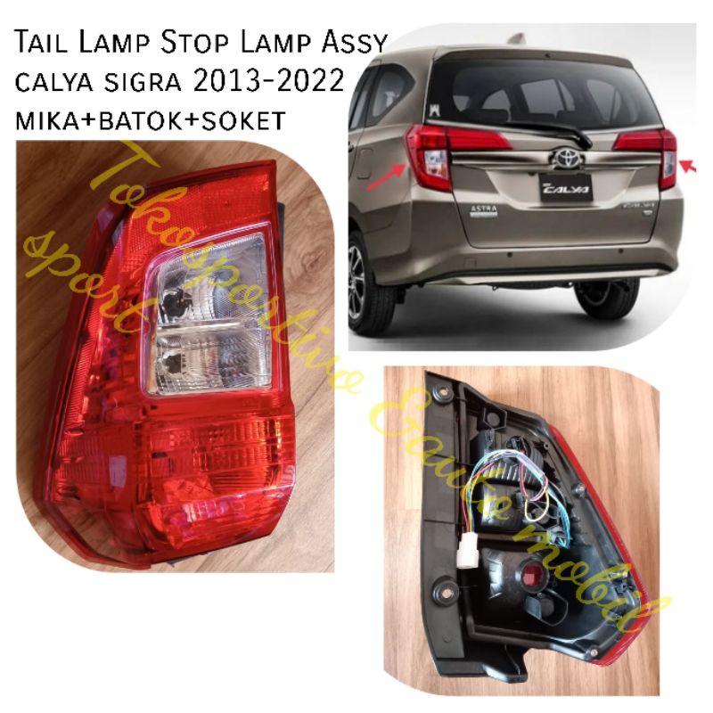 Lampu Stop Tail Lamp belakang Assy Calya Sigra 2014-2022