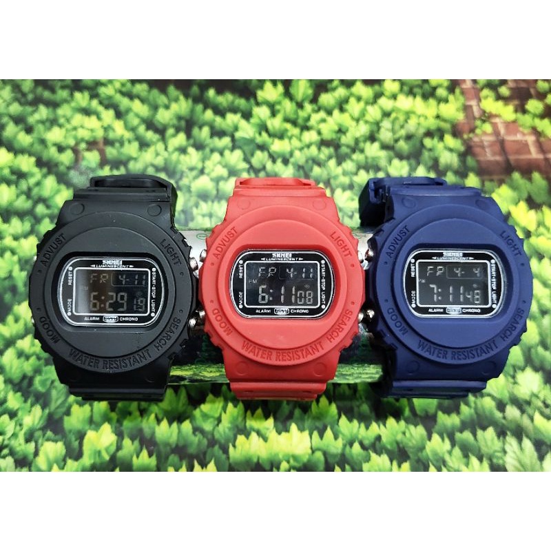 JAM TANGAN DIGITAL SKMEI RUBER