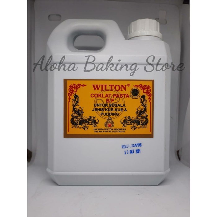 

Bf Wilton Coklat Pasta 1 Kg