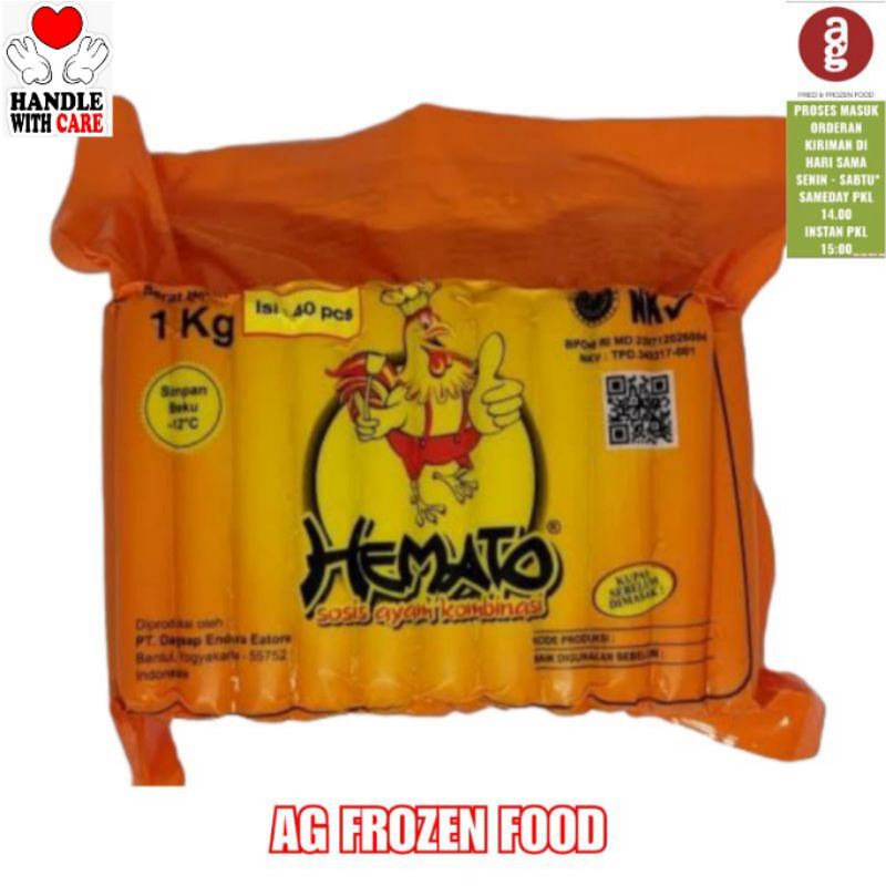 

Hemato sosis Ayam 1kg