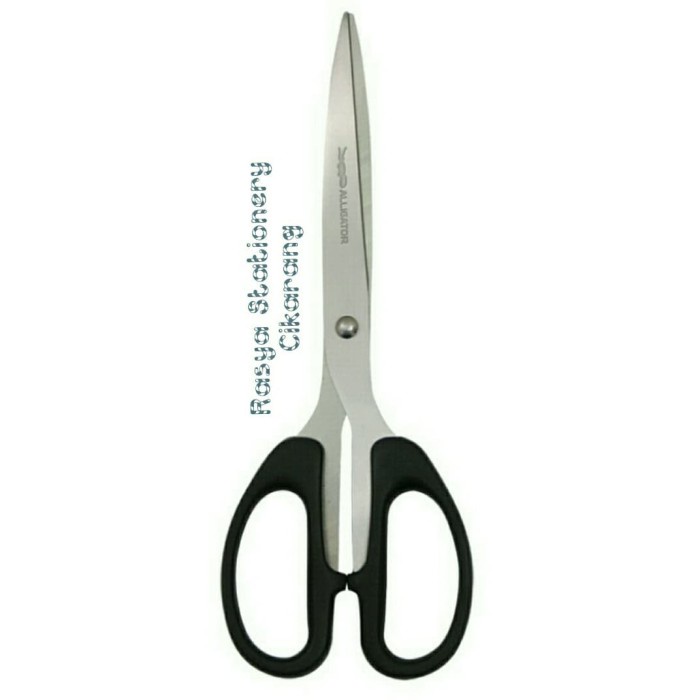 

Kusus Hari Ini Alligator Big Scissor Black Grip / Gunting Besar Alligator Warna Hitam Sale!!!