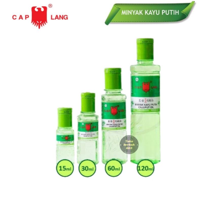 Minyak Kayu Putih CAP LANG 15 Ml / 30 ML / 60 ML / 120 ML