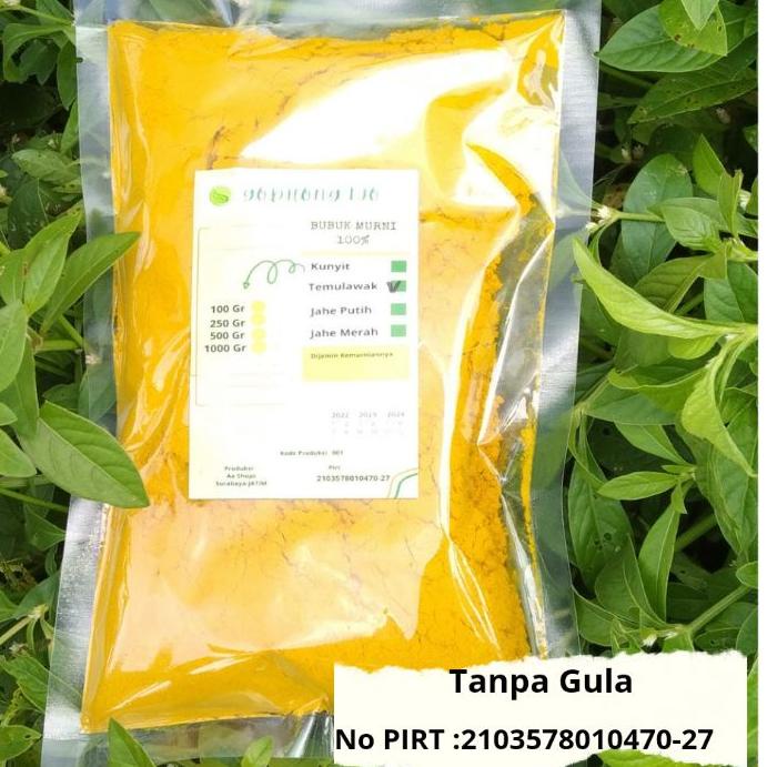 

READY ✅1KG TEMULAWAK BUBUK MURNI TANPA GULA|SQ9